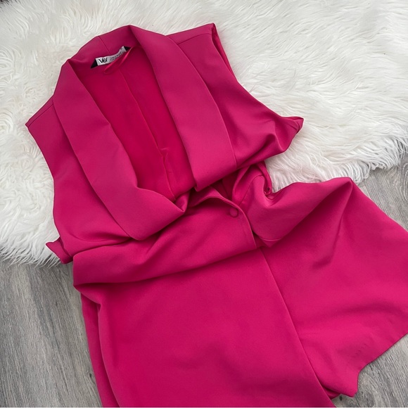 Zara Buckle Blazer Jumpsuit - Picture 2 of 9